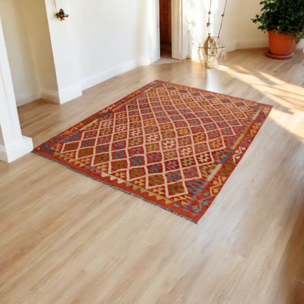 Kilim szőnyeg Chobi 160x218 afgán kézi szövésű kelim