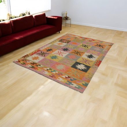 Maimana Kilim szőnyeg 172x243 afgán kézi szövésű Kilim