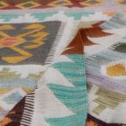 Gyapjú Kilim szőnyeg Chobi 177x251 kézi szövésű afgán Kilim