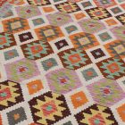Afgán Kilim szőnyeg Chobi 205x295 etnikai kézi szövésű Kilim