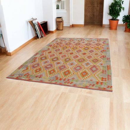 Kézi szövésű szőttes 203x299 Maimana Kilim szőnyeg