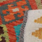 Gyapjú Kilim szőnyeg Chobi 207x299 kézi szövésű afgán Kilim