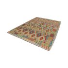 Afgán Kilim szőnyeg Chobi 205x303 etnikai kézi szövésű Kilim