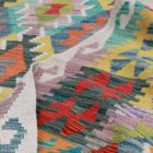 Afgán Kilim szőnyeg Chobi 205x303 etnikai kézi szövésű Kilim