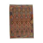Kézi szövésű Kilim Chobi 202x286 afgán gyapjú Kilim szőnyeg