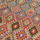 Kézi szövésű Kilim Chobi 202x286 afgán gyapjú Kilim szőnyeg