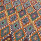 Etnikai Kilim szőnyeg Chobi 202x295 kézi szövésű szőttes szőnyeg