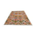 Gyapjú Kilim szőnyeg Chobi 189x293 kézi szövésű afgán Kilim