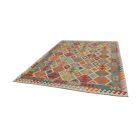 Afgán Kilim szőnyeg Chobi 210x295 etnikai kézi szövésű Kilim