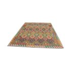 Gyapjú Kilim szőnyeg Chobi 203x300 kézi szövésű afgán Kilim