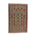 Kézi szövésű Kilim Chobi 196x296 afgán gyapjú Kilim szőnyeg