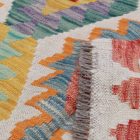 Kézi szövésű Kilim Chobi 196x296 afgán gyapjú Kilim szőnyeg
