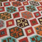 Afgán Kilim szőnyeg Chobi 201x308 etnikai kézi szövésű Kilim