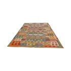Maimana Kilim szőnyeg 201x298 afgán kézi szövésű Kilim