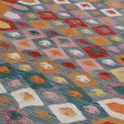 Maimana Kilim szőnyeg 201x298 afgán kézi szövésű Kilim