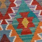 Afgán Kilim szőnyeg Chobi 200x295 etnikai kézi szövésű Kilim