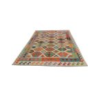 Gyapjú Kilim szőnyeg Chobi 193x299 kézi szövésű afgán Kilim