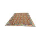 Kézi szövésű Kilim Chobi 204x293 afgán gyapjú Kilim szőnyeg