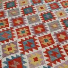 Maimana Kilim szőnyeg 208x298 afgán kézi szövésű Kilim