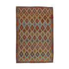 Kilim szőnyeg Chobi 208x306 afgán kézi szövésű kelim
