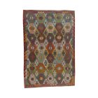 Maimana Kilim szőnyeg 296x200 afgán kézi szövésű Kilim