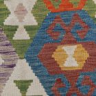 Maimana Kilim szőnyeg 296x200 afgán kézi szövésű Kilim