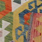 Maimana Kilim szőnyeg 296x200 afgán kézi szövésű Kilim