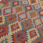 Etnikai Kilim szőnyeg Chobi 200x296 kézi szövésű szőttes szőnyeg