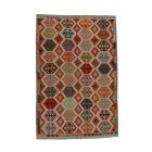 Maimana Kilim szőnyeg 205x307 afgán kézi szövésű Kilim