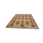 Etnikai Kilim szőnyeg Chobi 206x304 kézi szövésű szőttes szőnyeg