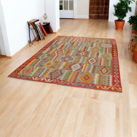 Kézi szövésű szőttes 206x292 Maimana Kilim szőnyeg