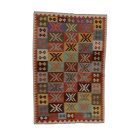 Maimana Kilim szőnyeg 196x297 afgán kézi szövésű Kilim