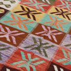 Maimana Kilim szőnyeg 196x297 afgán kézi szövésű Kilim