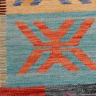 Maimana Kilim szőnyeg 196x297 afgán kézi szövésű Kilim