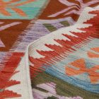 Maimana Kilim szőnyeg 196x297 afgán kézi szövésű Kilim