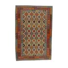 Maimana Kilim szőnyeg 202x297 afgán kézi szövésű Kilim
