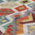 Etnikai Kilim szőnyeg Chobi 204x304 kézi szövésű szőttes szőnyeg