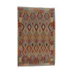 Afgán Kilim szőnyeg Chobi 200x308 etnikai kézi szövésű Kilim