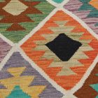 Etnikai Kilim szőnyeg Chobi 195x303 kézi szövésű szőttes szőnyeg