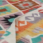 Etnikai Kilim szőnyeg Chobi 195x303 kézi szövésű szőttes szőnyeg