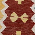 Gyapjú Kilim szőnyeg Chobi 202x298 kézi szövésű afgán Kilim