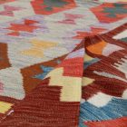 Gyapjú Kilim szőnyeg Chobi 202x298 kézi szövésű afgán Kilim