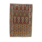 Kézi szövésű Kilim Chobi 205x301 afgán gyapjú Kilim szőnyeg