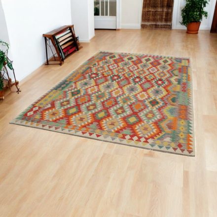 Afgán Kilim Chobi 203x294 kézzel szövött Kilim szőnyeg