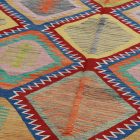 Etnikai Kilim szőnyeg Chobi 202x297 kézi szövésű szőttes szőnyeg