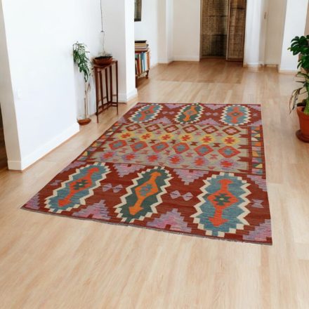 Kilim szőnyeg Chobi 194x297 afgán kézi szövésű kelim