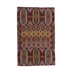 Kilim szőnyeg Chobi 194x297 afgán kézi szövésű kelim