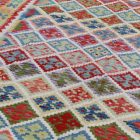 Maimana Kilim szőnyeg 216x305 afgán kézi szövésű Kilim