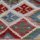 Maimana Kilim szőnyeg 216x305 afgán kézi szövésű Kilim