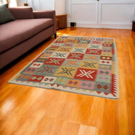 Kézi szövésű szőttes 193x300 Maimana Kilim szőnyeg